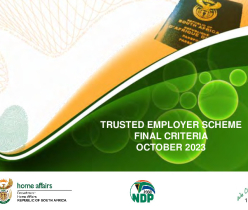 TRUSTED EMPLOYER SCHEME FINAL CRITERIA OCTOBER 2023