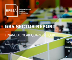 January to March 2022 GBS Sector Job Creation Report