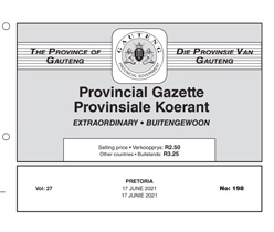 Gauteng Township Economy Development Bill 2020