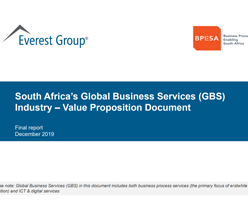 South Africa’s Global Business Services (GBS) Industry – Value Proposition Document
